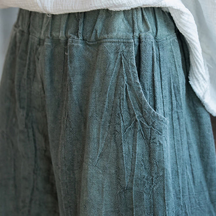 Pantalon sarouel rétro tie-dye Buddha Stones pour femme, pantalon de yoga décontracté avec poches - image 33