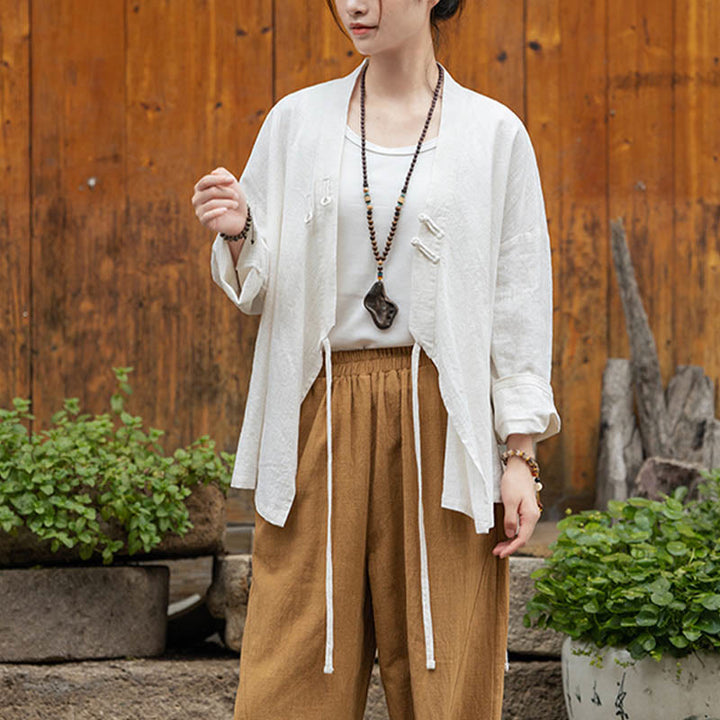 Chemise à Buddha Stones et motif Hanfu - image 10