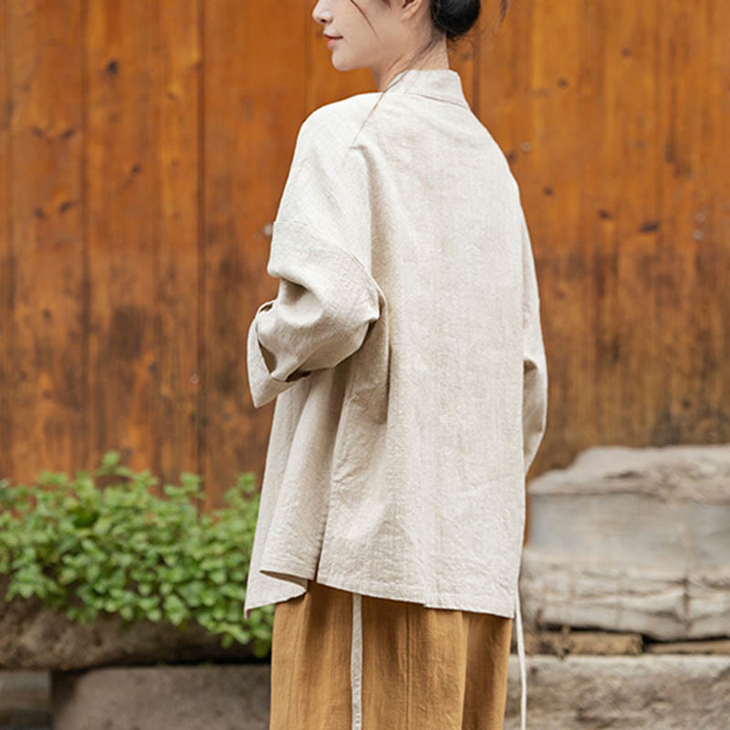 Chemise à Buddha Stones et motif Hanfu - image 16