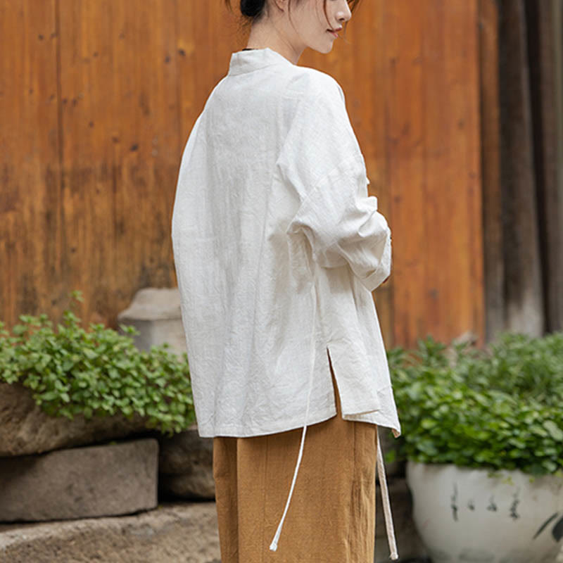 Chemise à Buddha Stones et motif Hanfu - image 9