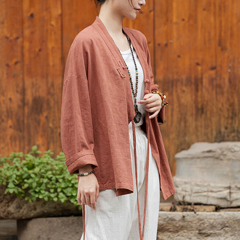 Chemise à Buddha Stones et motif Hanfu - image 20