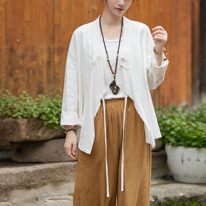 Chemise à Buddha Stones et motif Hanfu - image 11
