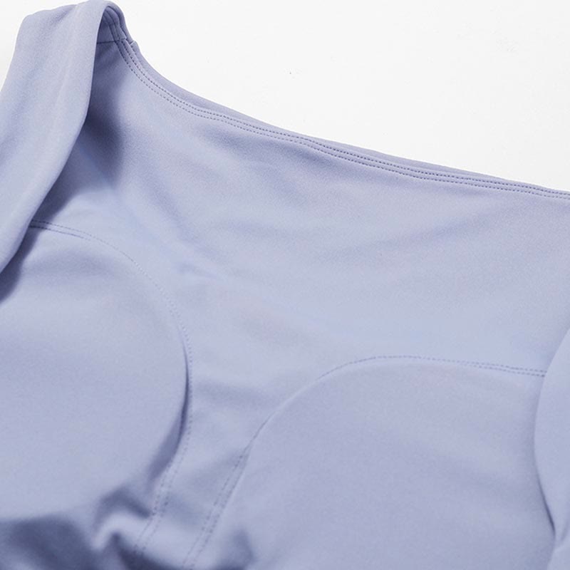 Débardeur dos nu sans manches avec bretelles et soutien-gorge évasé Buddha Stones pour le sport, le fitness et le yoga - image 13