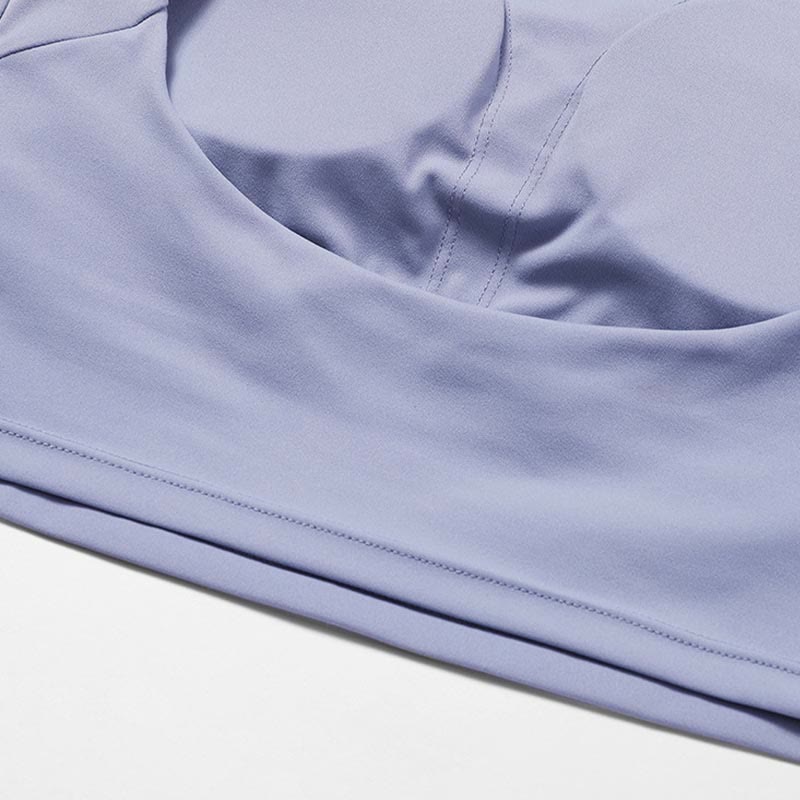 Débardeur dos nu sans manches avec bretelles et soutien-gorge évasé Buddha Stones pour le sport, le fitness et le yoga - image 16