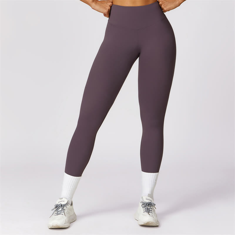 T-shirt à manches courtes pour femmes Buddha Stones, haut, leggings taille haute, pantalon pour le sport, le yoga - RosyBrown - Pantalon - US8-10，UK/AU12-14，EU40-42 (XL)  - image 49