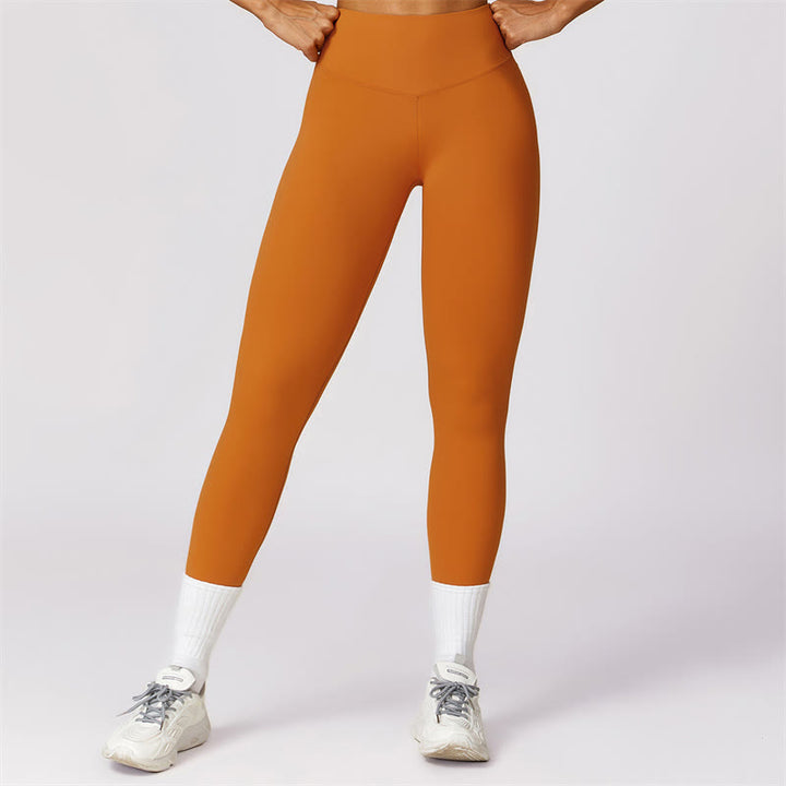 T-shirt à manches courtes pour femmes Buddha Stones, haut, leggings taille haute, pantalon pour le sport, le yoga - Orange - Pantalon - US8-10，UK/AU12-14，EU40-42 (XL)  - image 20