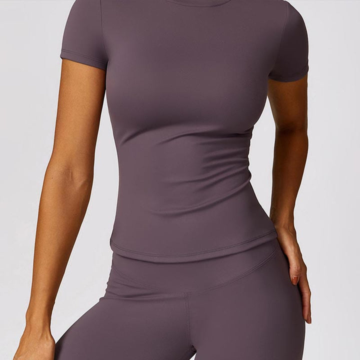 T-shirt à manches courtes pour femmes Buddha Stones, haut, leggings taille haute, pantalon pour le sport, le yoga
