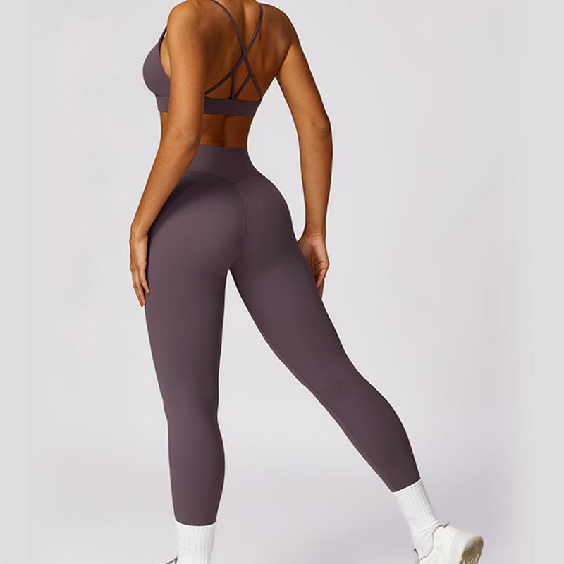 T-shirt à manches courtes pour femmes Buddha Stones, haut, leggings taille haute, pantalon pour le sport, le yoga