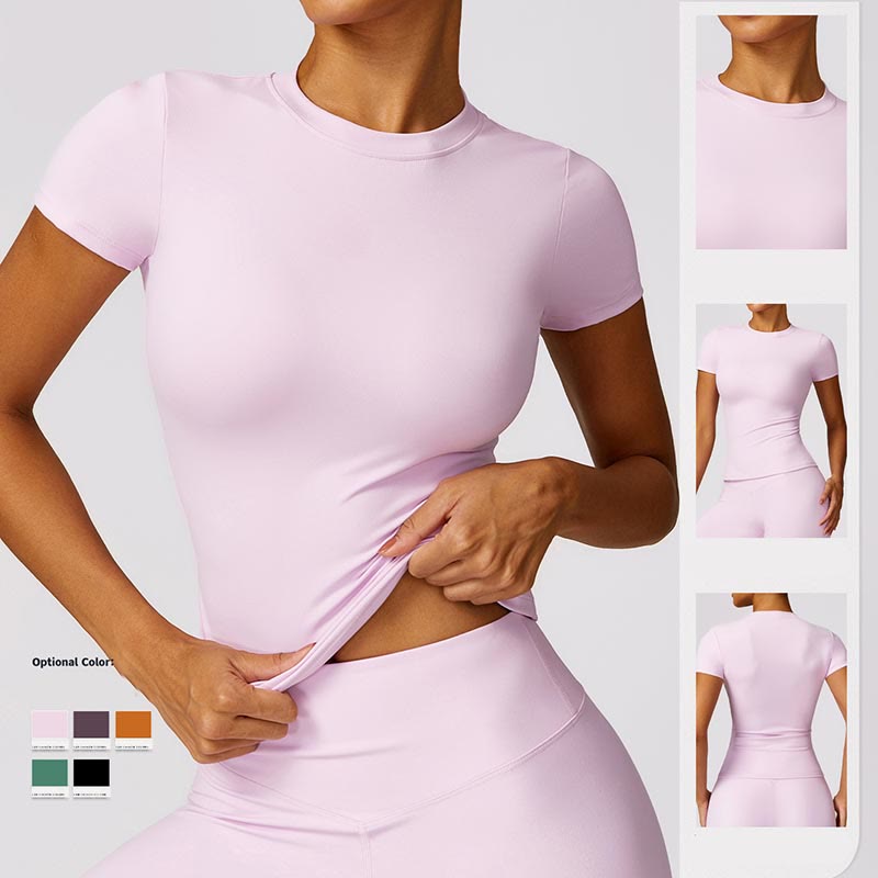 T-shirt à manches courtes pour femmes Buddha Stones, haut, leggings taille haute, pantalon pour le sport, le yoga