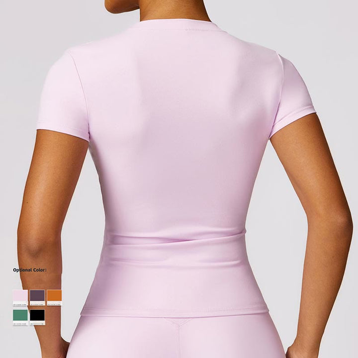 T-shirt à manches courtes pour femmes Buddha Stones, haut, leggings taille haute, pantalon pour le sport, le yoga