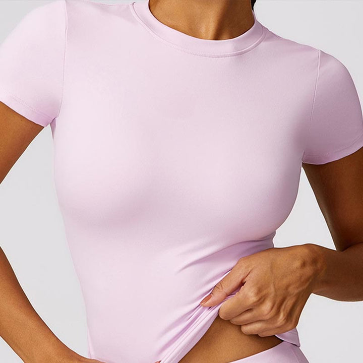 T-shirt à manches courtes pour femmes Buddha Stones, haut, leggings taille haute, pantalon pour le sport, le yoga