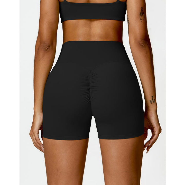 Buddha Stones Gym Sports Yoga Soutien-gorge dos nu Crop Tank Top Shorts - image 11