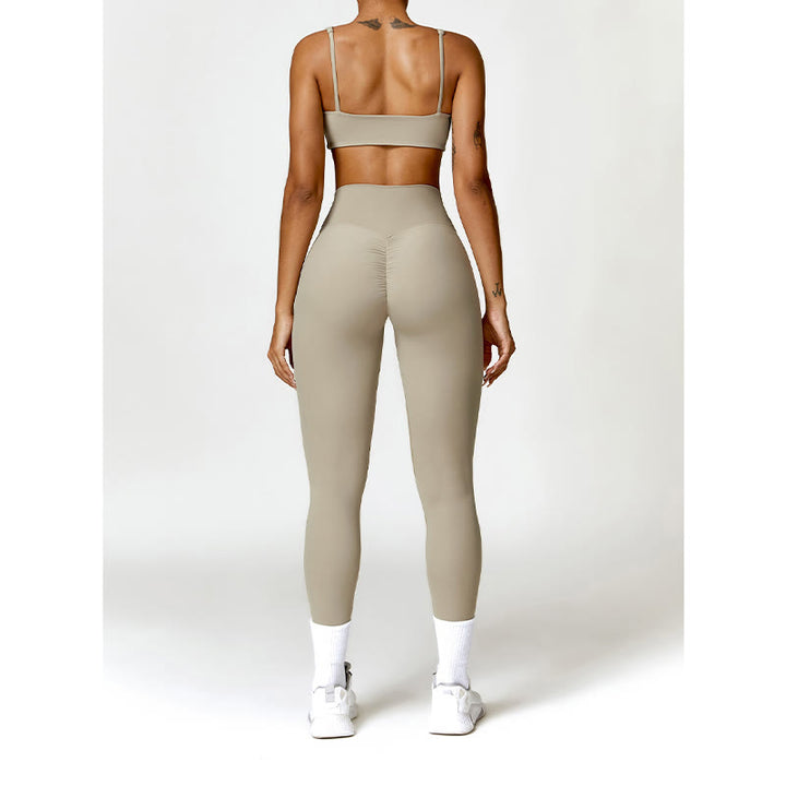 Buddha Stones Gym Sports Yoga Soutien-gorge dos nu Crop Tank Top Shorts - image 60