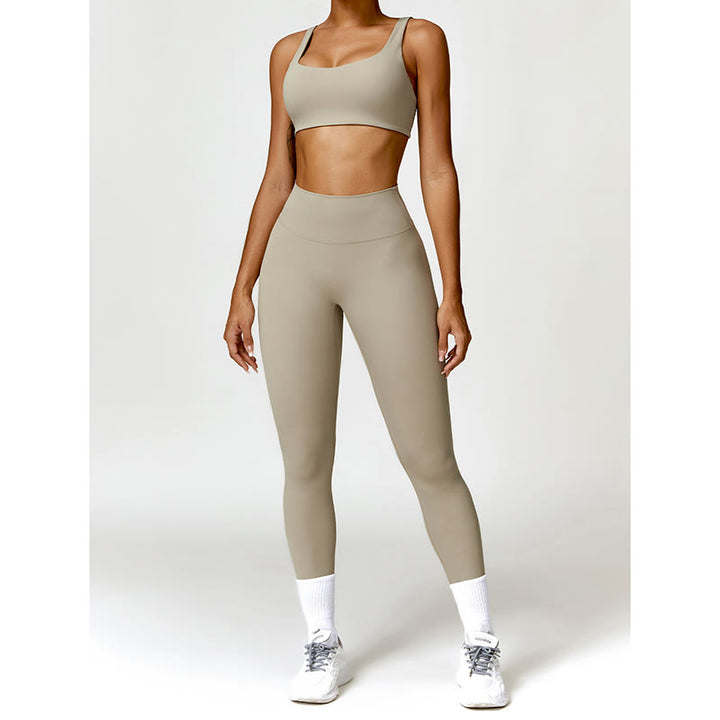 Buddha Stones Gym Sports Yoga Soutien-gorge dos nu Crop Tank Top Shorts - image 59