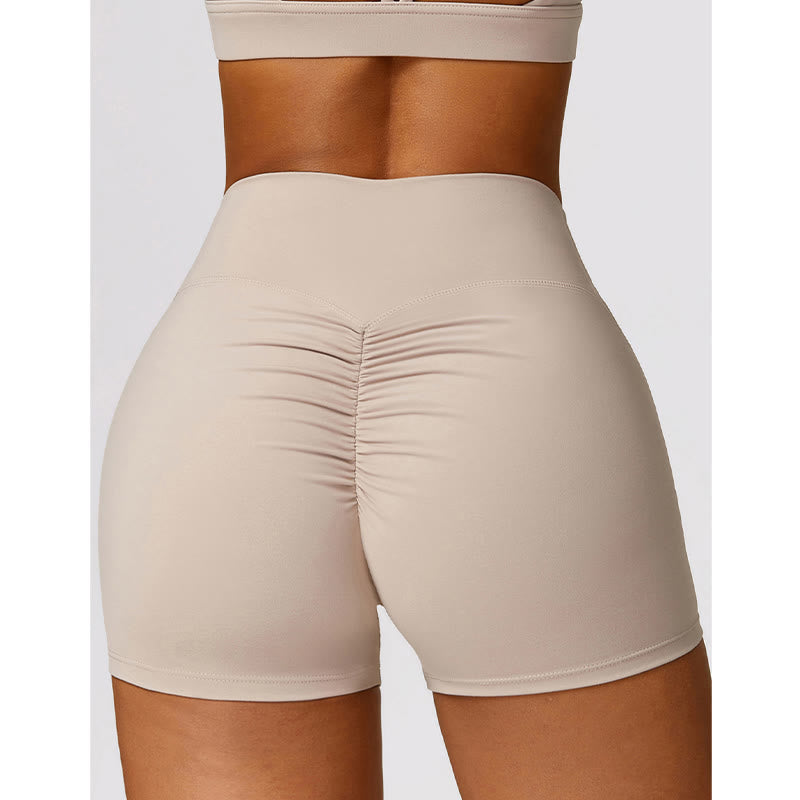 Buddha Stones Gym Sports Yoga Soutien-gorge dos nu Crop Tank Top Short respirant