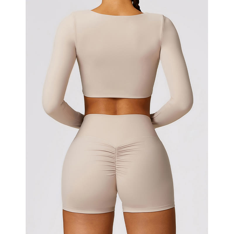 Buddha Stones Gym Sports Yoga Soutien-gorge dos nu Crop Tank Top Short respirant - image 18