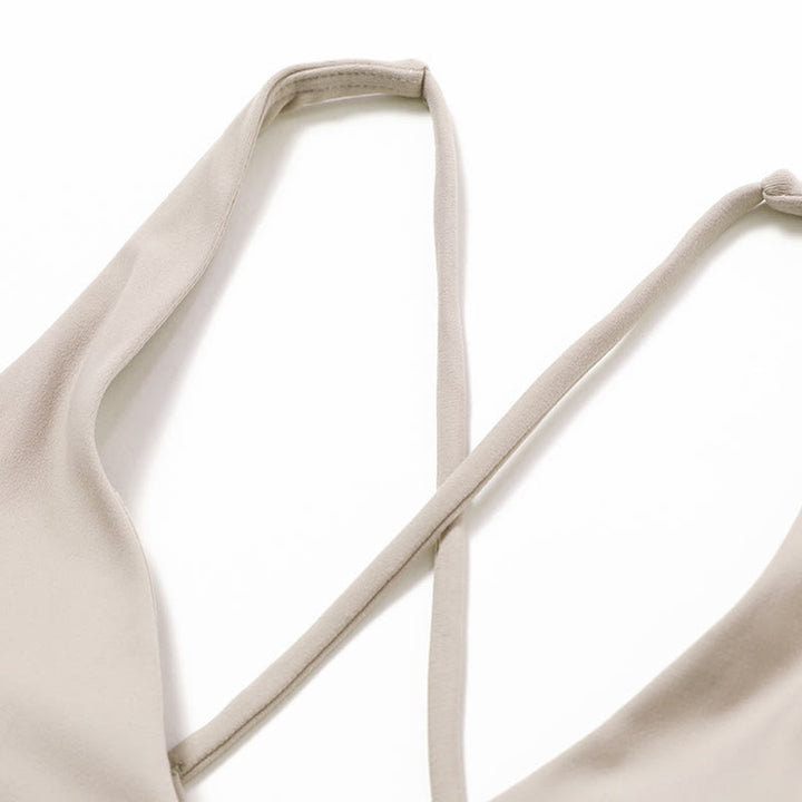 Buddha Stones Gym Sports Yoga Soutien-gorge dos nu Crop Tank Top Short respirant - image 32