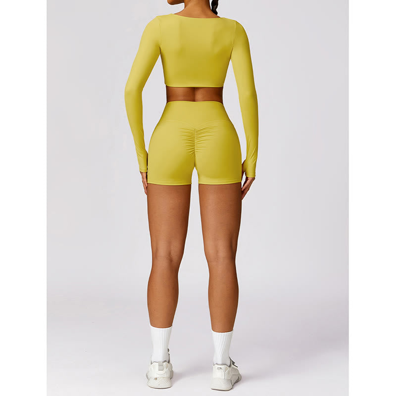 Buddha Stones Gym Sports Yoga Soutien-gorge dos nu Crop Tank Top Short respirant - image 41