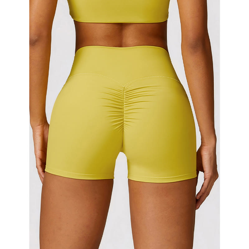 Buddha Stones Gym Sports Yoga Soutien-gorge dos nu Crop Tank Top Short respirant