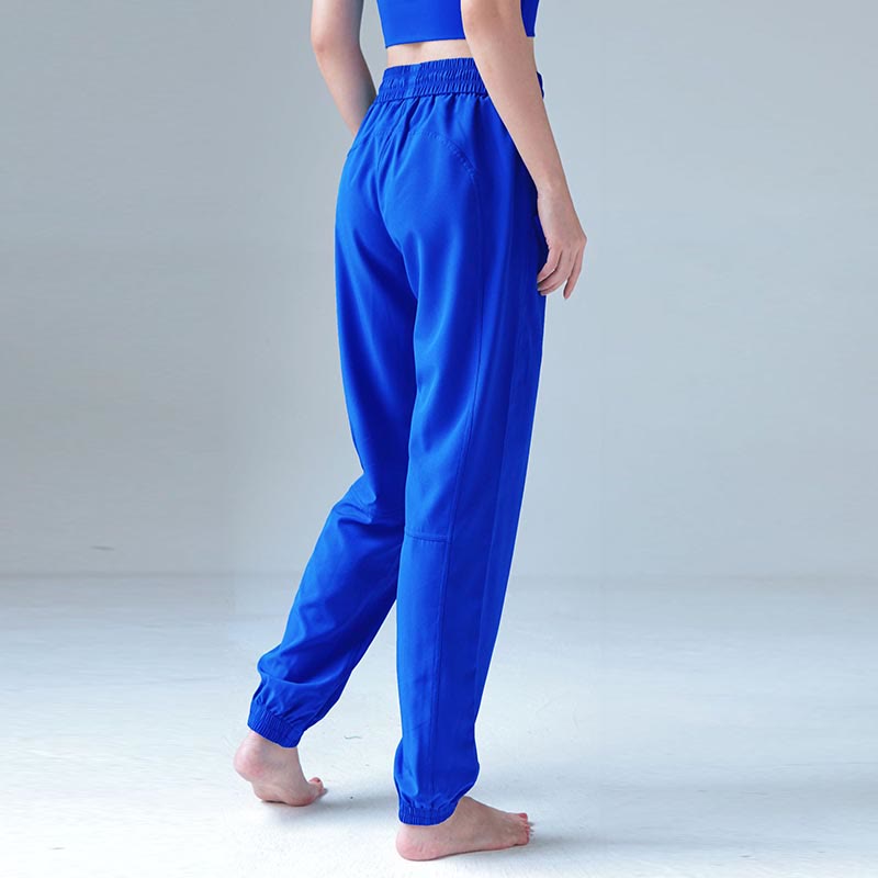 Pantalon de survêtement taille haute Buddha Stones pour le fitness, le yoga, le sport, le jogging, avec poches