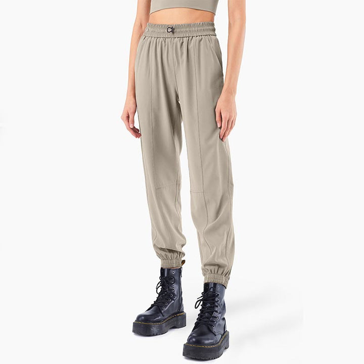Pantalon de survêtement taille haute Buddha Stones pour le fitness, le yoga, le sport, le jogging, avec poches