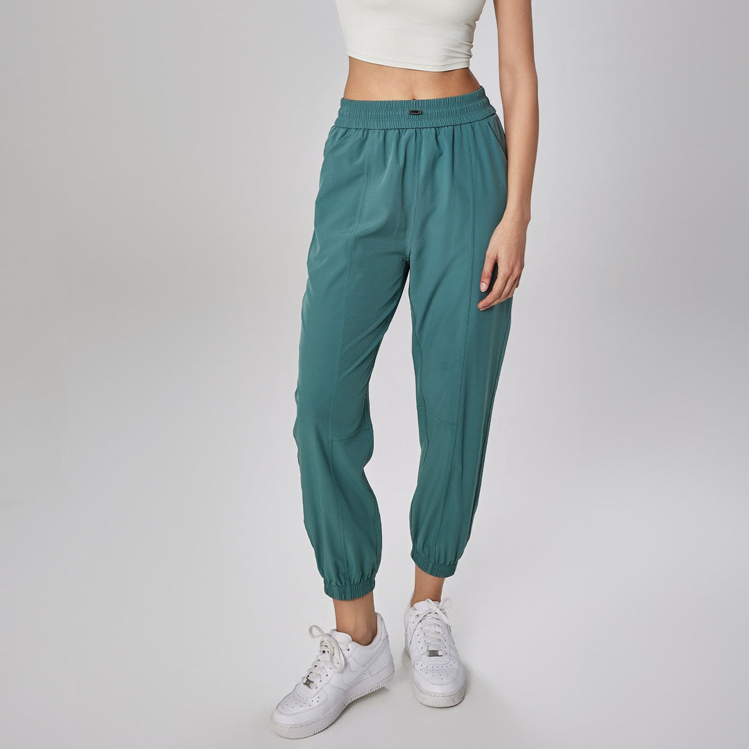 Pantalon de survêtement taille haute Buddha Stones pour le fitness, le yoga, le sport, le jogging, avec poches
