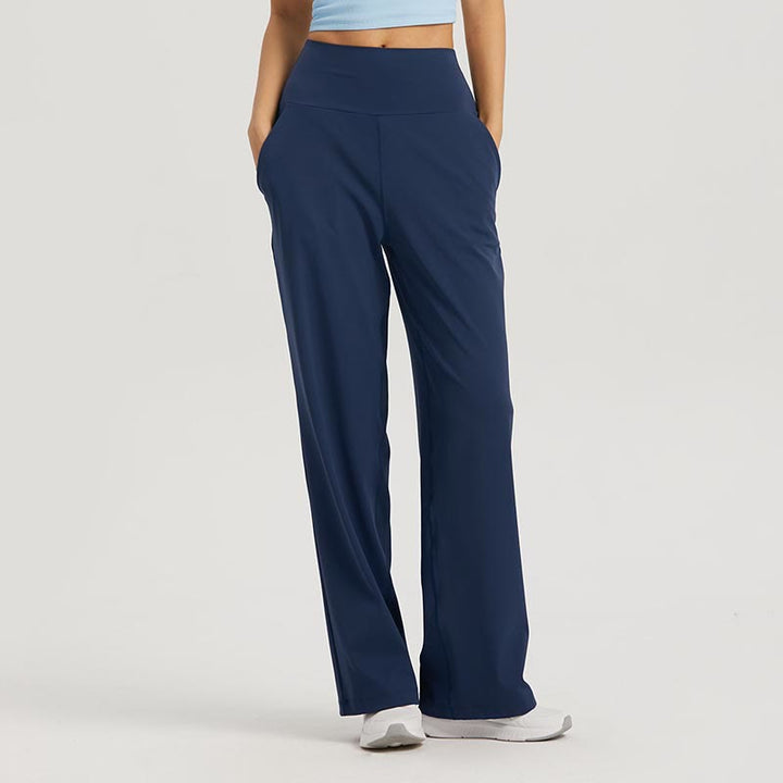 Pantalon de survêtement respirant taille haute Buddha Stones pour le sport, le fitness et le yoga