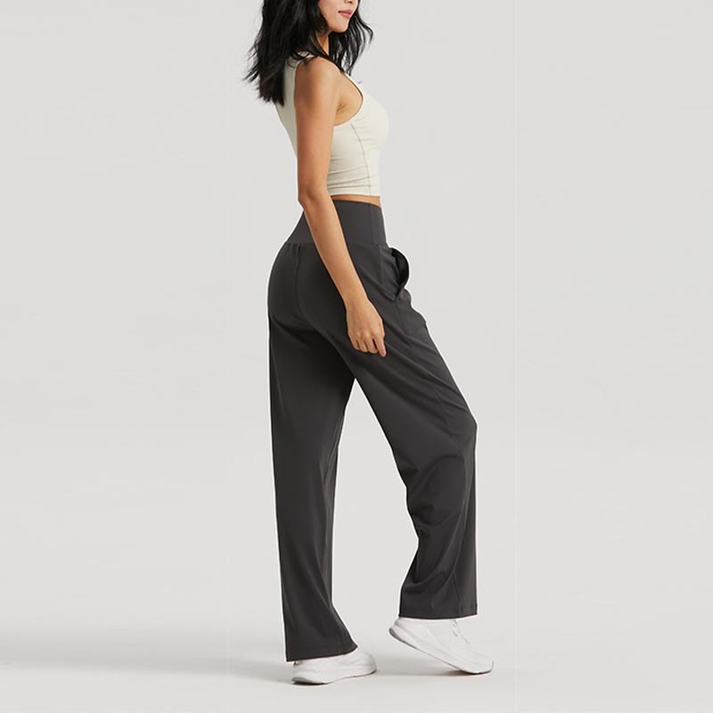 Pantalon de survêtement respirant taille haute Buddha Stones pour le sport, le fitness et le yoga