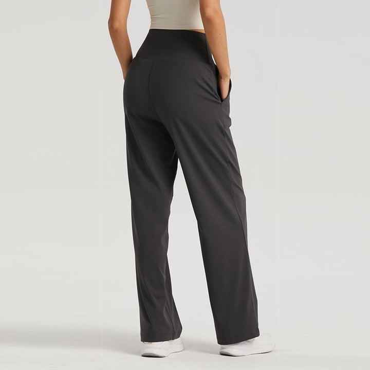 Pantalon de survêtement respirant taille haute Buddha Stones pour le sport, le fitness et le yoga