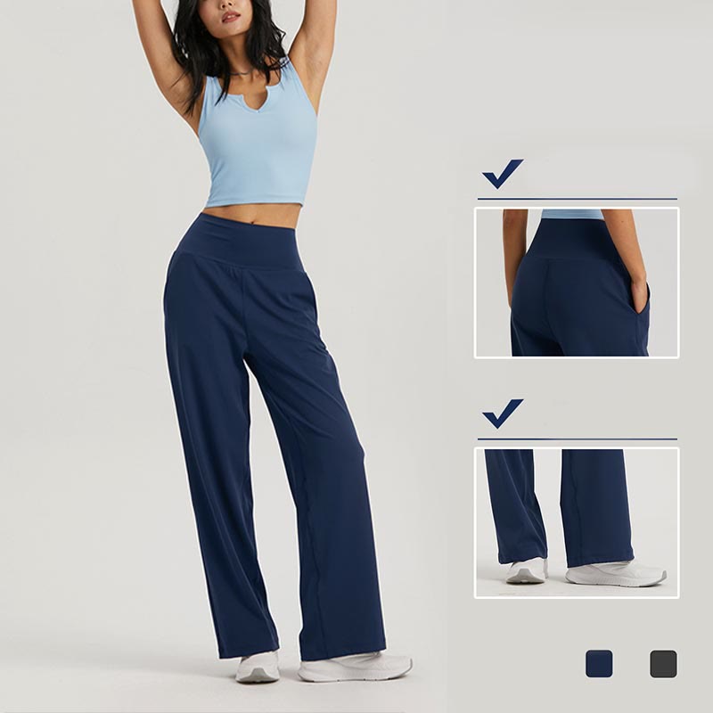 Pantalon de survêtement respirant taille haute Buddha Stones pour le sport, le fitness et le yoga