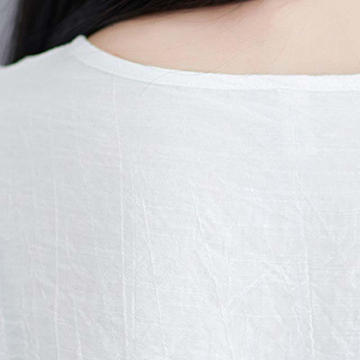 Robe midi unie et pantalon large en Buddha Stones (2 pièces) - Idéale pour la méditation, la pratique spirituelle du zen, le yoga et la danse. - image 11