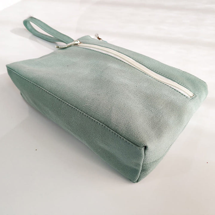 Portefeuille en toile Buddha Stones Petite Fleur Prune Cerisier Grue Fleur de Pêcher - image 1