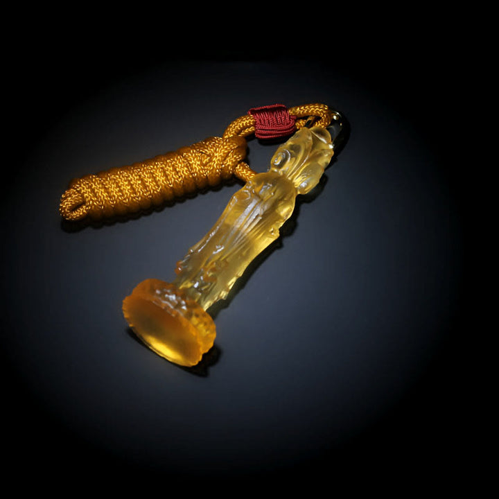 Collier d'harmonie Buddha Stones Avalokitesvara Bouddha Liuli - image 1