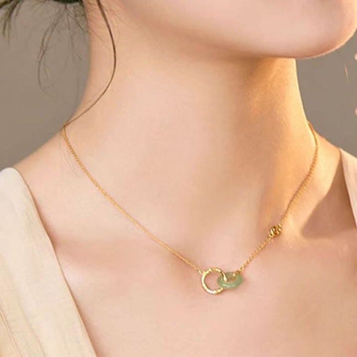 Buddha Stones et aventurine verte naturelle, boucle de paix, pièce de monnaie en bambou, prospérité - image 4