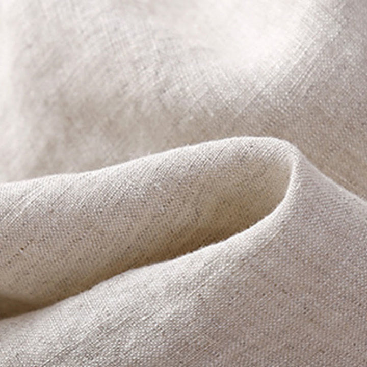 Pantalon harem ample à cordon de serrage et poches, couleur unie, motif floral et Buddha Stones - image 7