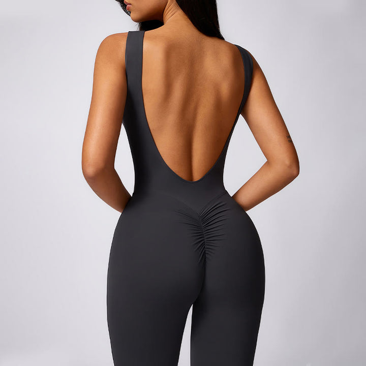Combinaison décontractée sans manches pour femmes Buddha Stones, pantalon évasé, sport, fitness, yoga - image 18