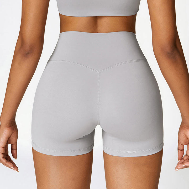 Débardeur court de couleur unie Buddha Stones Short taille haute Tenue de sport Fitness Gym Yoga - image 36