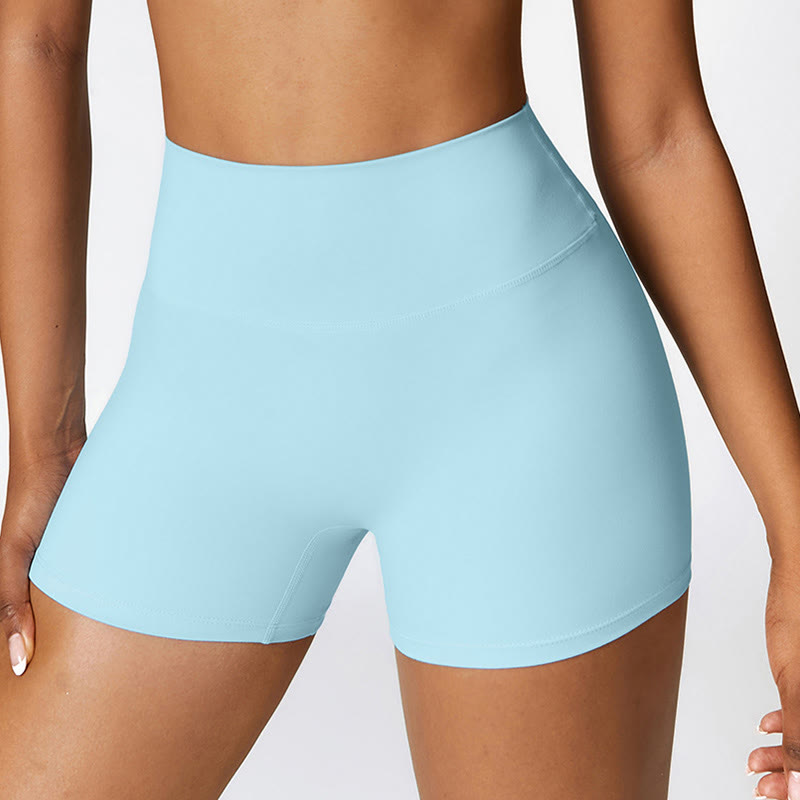 Débardeur court de couleur unie Buddha Stones Short taille haute Tenue de sport Fitness Gym Yoga - image 45