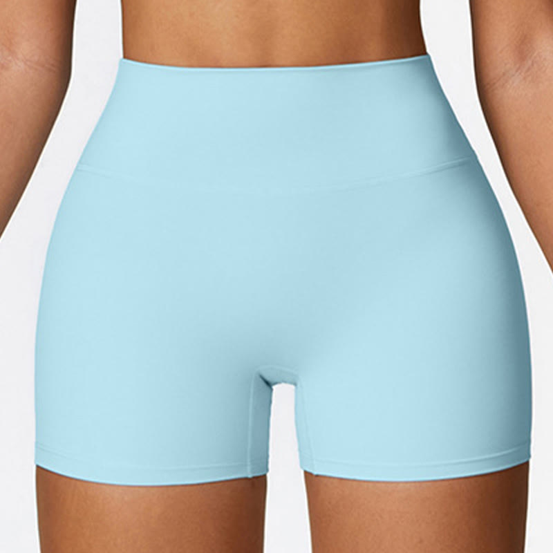 Débardeur court de couleur unie Buddha Stones Short taille haute Tenue de sport Fitness Gym Yoga - image 43