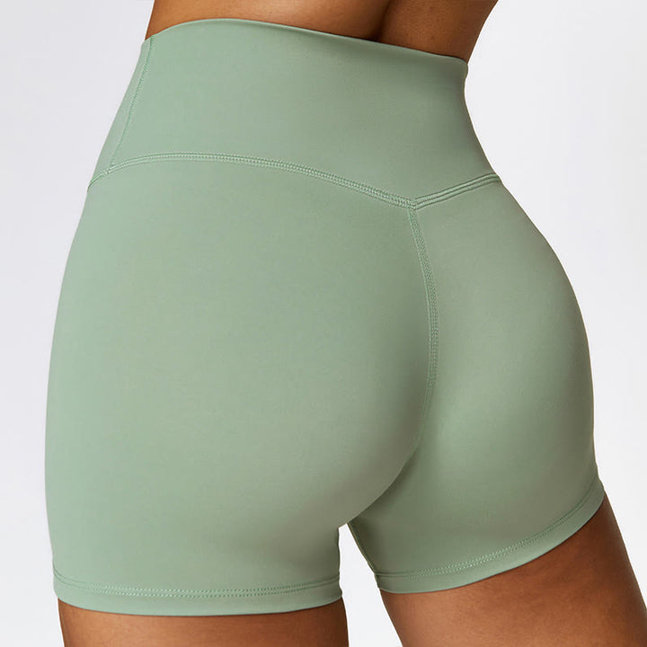Débardeur court de couleur unie Buddha Stones Short taille haute Tenue de sport Fitness Gym Yoga - image 59