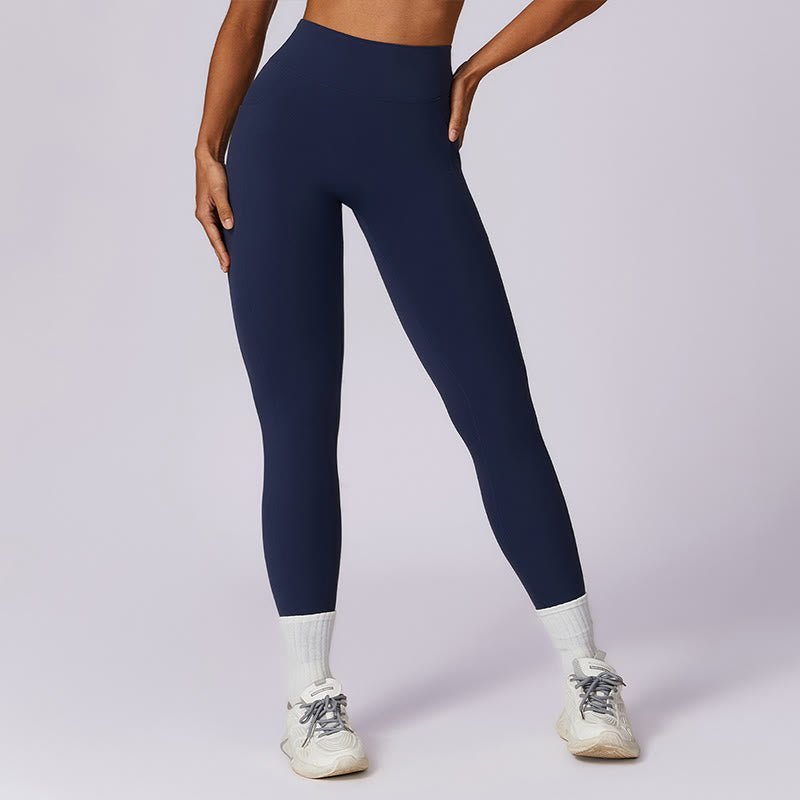 Soutien-gorge à col licou de couleur unie Buddha Stones, débardeur court à manches longues, pantalon de sport, fitness, gym, yoga