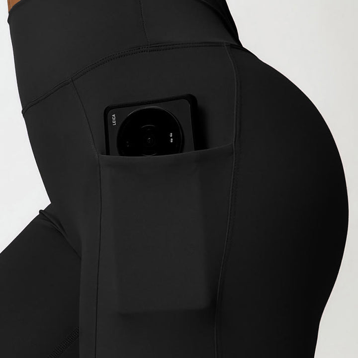 Soutien-gorge à col licou de couleur unie Buddha Stones, débardeur court à manches longues, pantalon de sport, fitness, gym, yoga - image 34