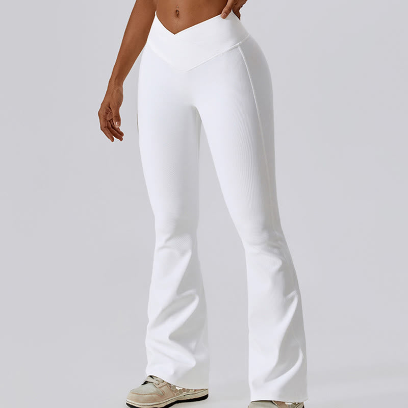 Débardeur court sans manches Buddha Stones Pantalon évasé Sports Fitness Yoga