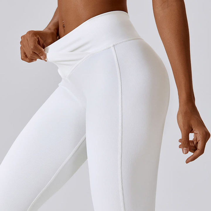 Débardeur court sans manches Buddha Stones Pantalon évasé Sports Fitness Yoga