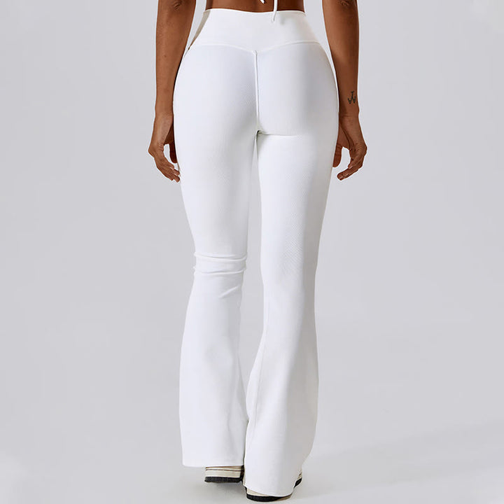 Débardeur court sans manches Buddha Stones Pantalon évasé Sports Fitness Yoga