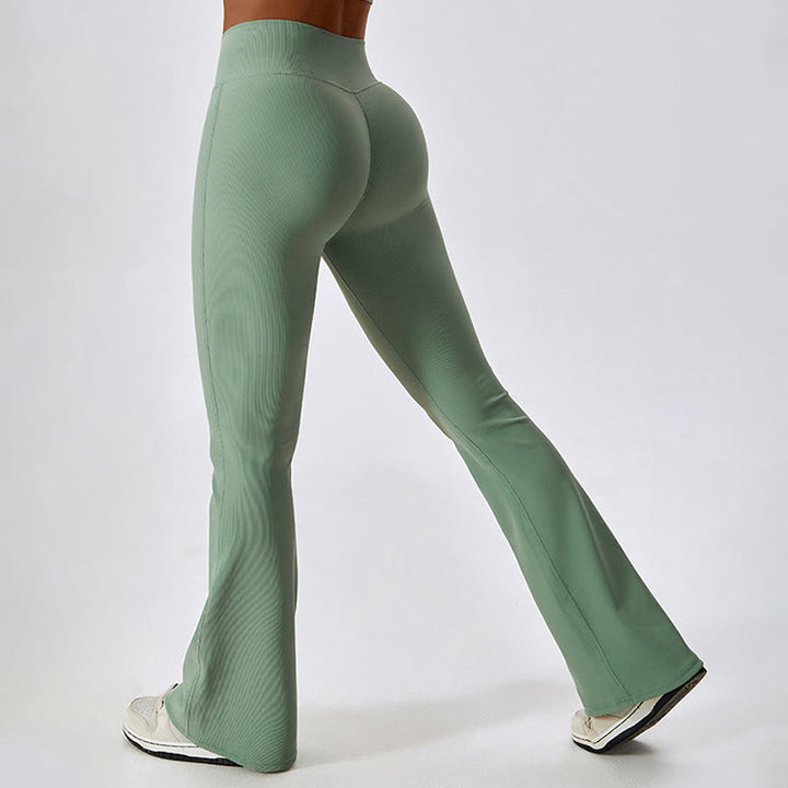 Débardeur court sans manches Buddha Stones Pantalon évasé Sports Fitness Yoga