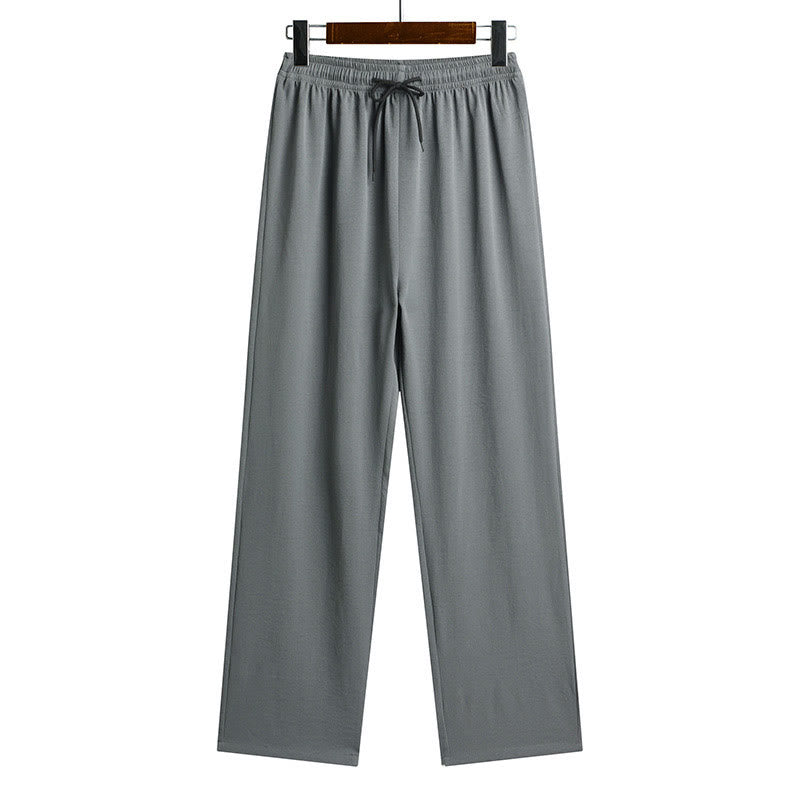 Buddha Stones Fu Caractère Tang Costume Hanfu Uniforme Traditionnel Haut À Manches Courtes Pantalon Vêtements Ensemble Homme - image 3