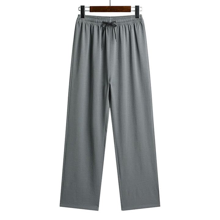 Buddha Stones Fu Caractère Tang Costume Hanfu Uniforme Traditionnel Haut À Manches Courtes Pantalon Vêtements Ensemble Homme - image 3