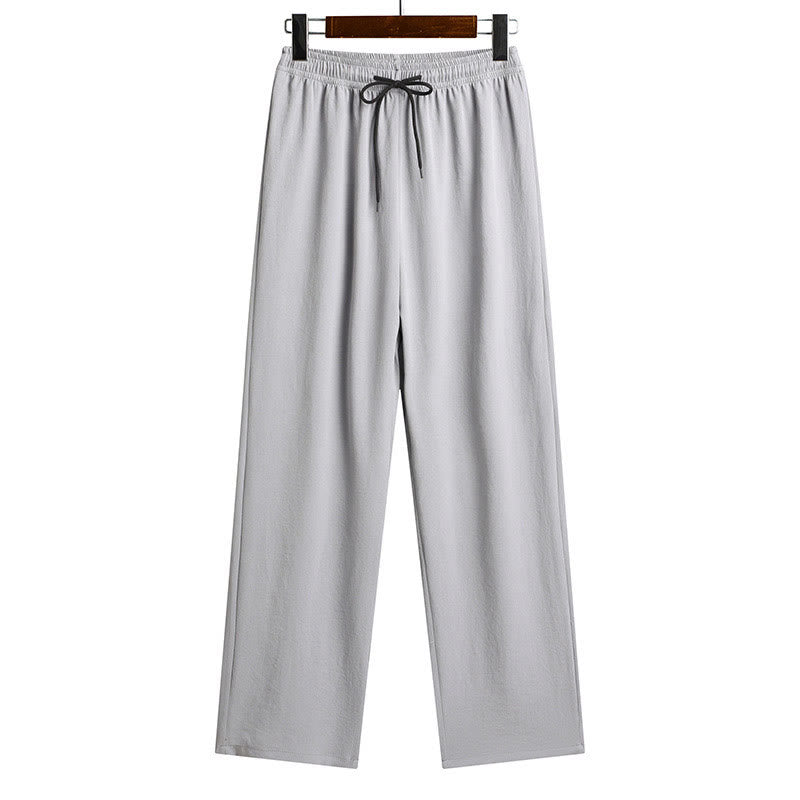 Buddha Stones Fu Caractère Tang Costume Hanfu Uniforme Traditionnel Haut À Manches Courtes Pantalon Vêtements Ensemble Homme - image 13