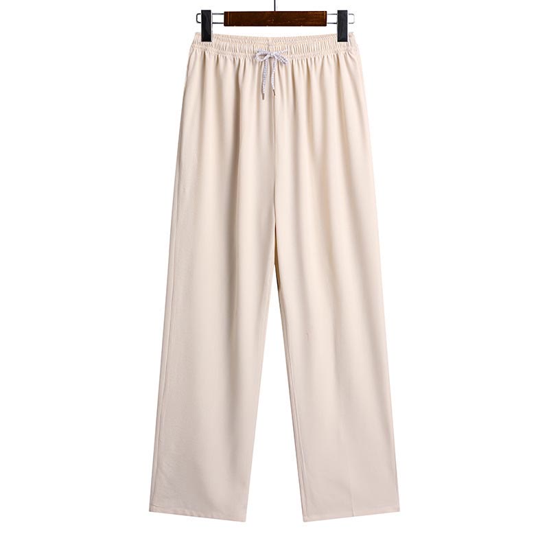 Buddha Stones Fu Caractère Tang Costume Hanfu Uniforme Traditionnel Haut À Manches Courtes Pantalon Vêtements Ensemble Homme - image 29